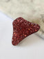 KLAMRA WAVE SALMON GLITTER