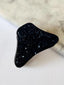 KLAMRA WAVE BLACK GLITTER
