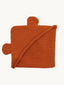 baby cotton blanket - carrot juice