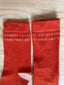 socks with a typo - carrot juice