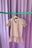 children's dress - foggy brown 7-8 YEARS