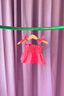 children's ruffle top - wild berry 12-18 m