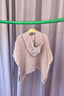 LINEN WAFFLE PONCHO - lavender 1-3 years