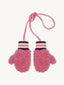rękawiczki merino  - dusty pink