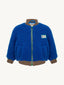 merino jacket - cobalt