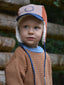 czapka uszatka - chestnut