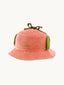 kapelusz sztruksowy - pink blush + moss