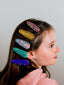 geo hair clip - heart