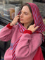 woolen scarf - berry bloom