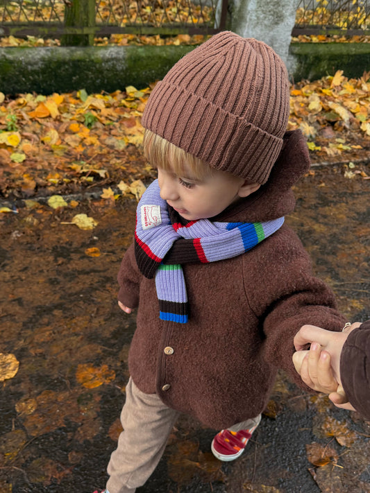 szalik merino - fun stripes