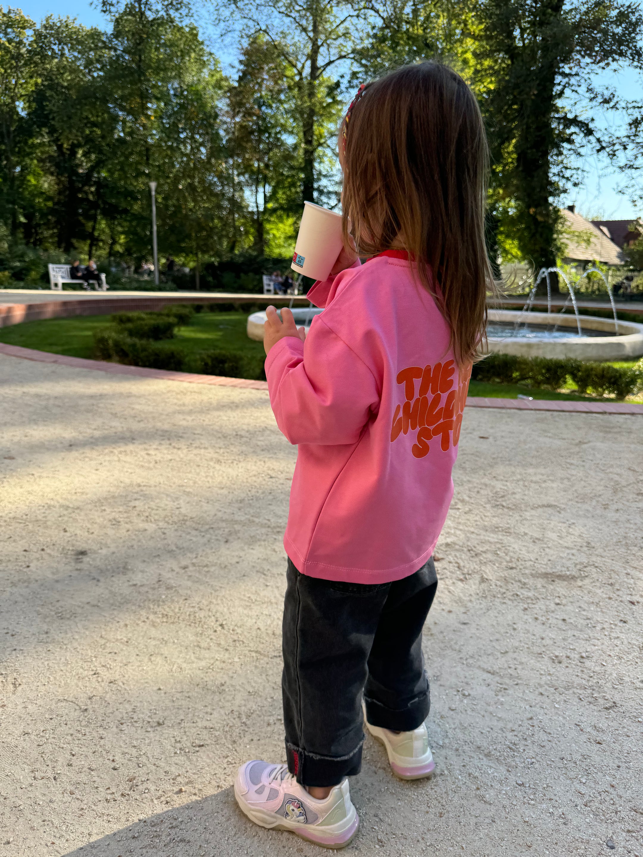 koszulka longsleeve - candy pink