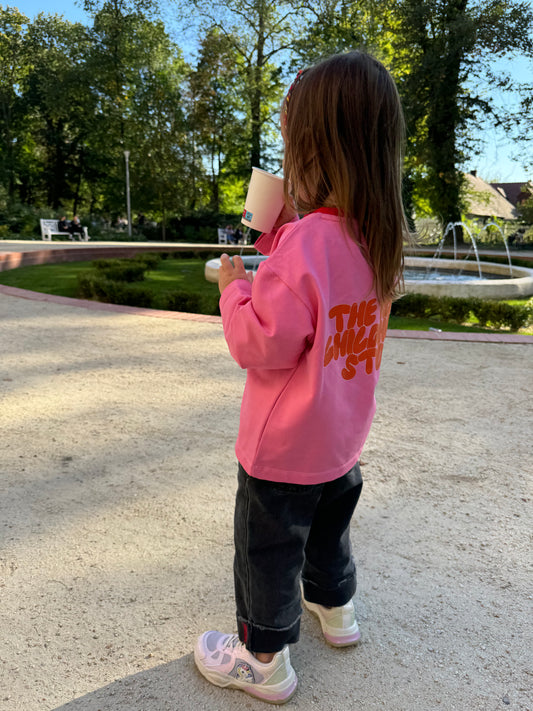 koszulka longsleeve - candy pink