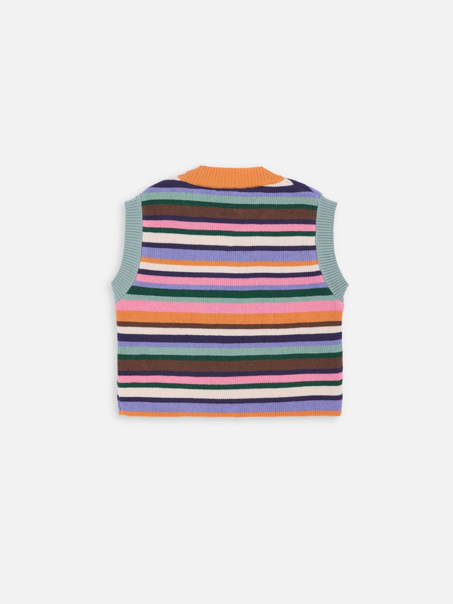 dziecięcy letni top dzianinowy w paski bawełna organiczna tropical garden organic cotton top bio-baumwolle 