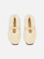 wełniane kapcie damskie merino z gumką masełkowe butter yellow woolen slippers wool 