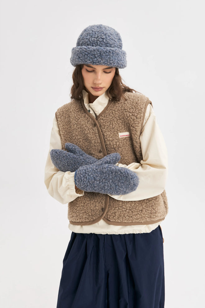 wełniana czapka merino - baltic