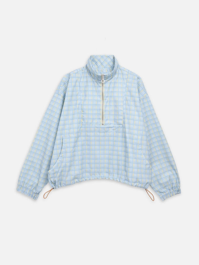 kurtka kangurka spódnica bombka midi bawełna błękitna london fog cotton balloon skirt rock baumwollrock  oversize jacket jacke