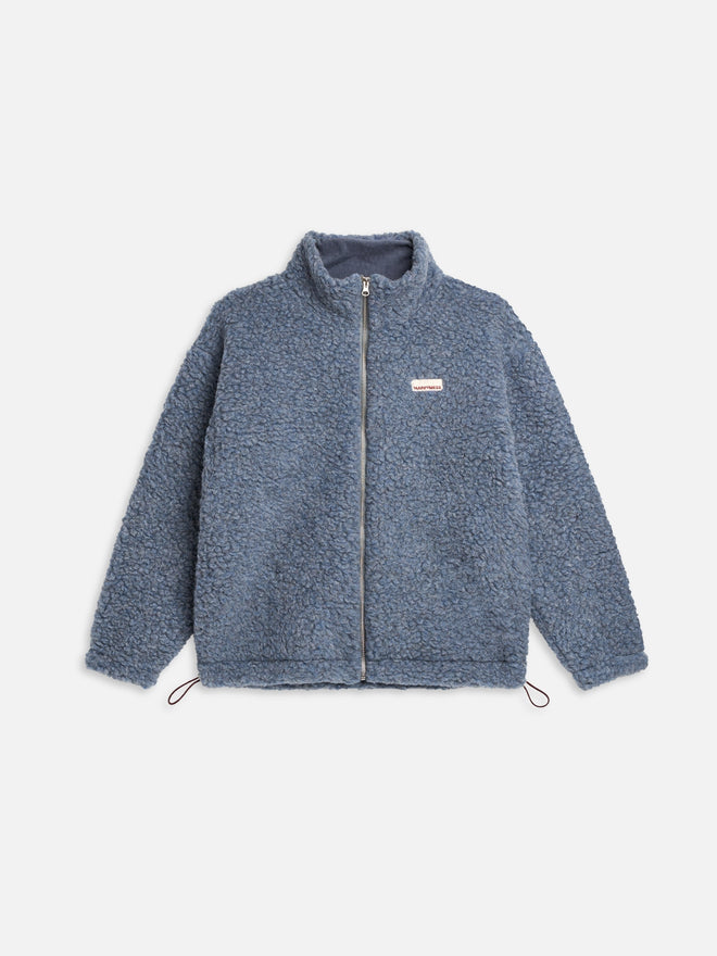  damska kurtka bomberka wełniana merino wełna niebieska granatowa baltic adult women  jacket wool merino jacke wolljacke 