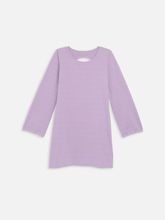 mini dress - lavender shadow