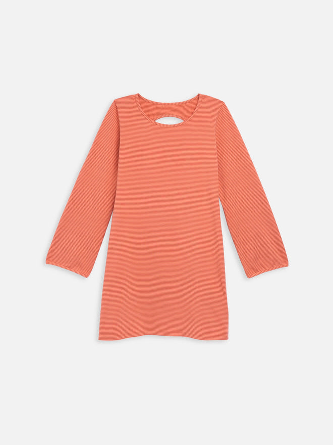 mini dress - orange sun