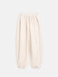 bawełniane spodnie ortalionowe balloon beżowe lisbon light cotton pants trousers hosen baumwolle baumwollhosen