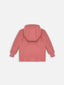 wełniana kurtka dziecięca z kapturem polar pomarańczowa cinnamon wełna merino wool children's jacket with hood fleece  merino wool Kinder-Wolljacke mit Kapuze Fleece  Merinowolle