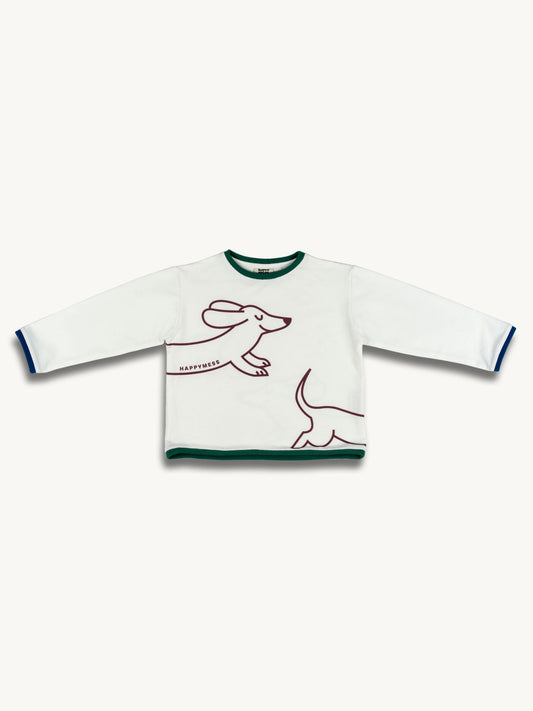 koszulka longsleeve - dachshund