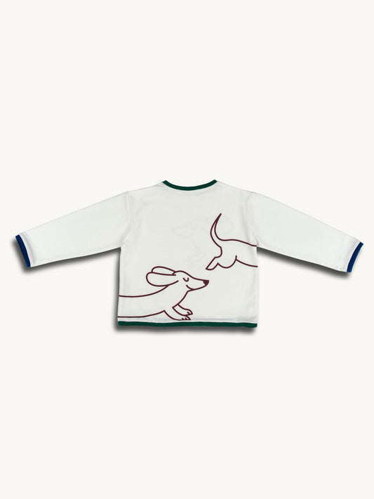 koszulka longsleeve - dachshund