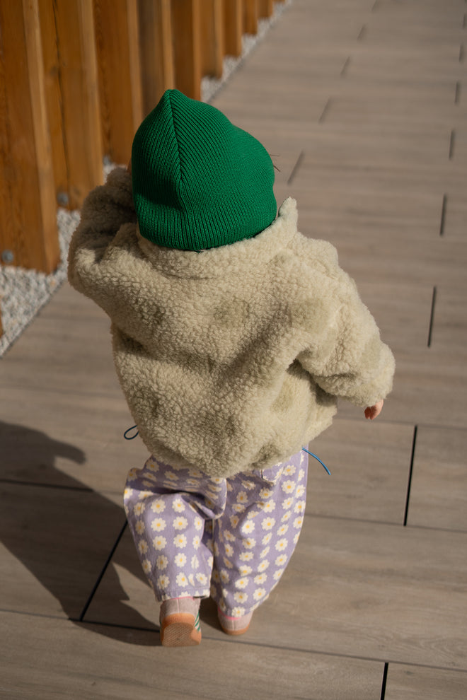kurtka wełniana dziecięca merino bomberka polka dots jacket outfit child