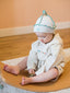 dziecięca czapka beanie bawełniana zielona detale cotton hat creamy avocado dziecko bluza confetti szorty