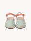 dziecięce sandały minorki skórzane nubuck minorcan sandals leather lollipop kolorowe przód