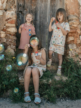 dziecięce sandały minorki skórzane nubuck minorcan sandals leather dzieci dziewczynki stylizacje