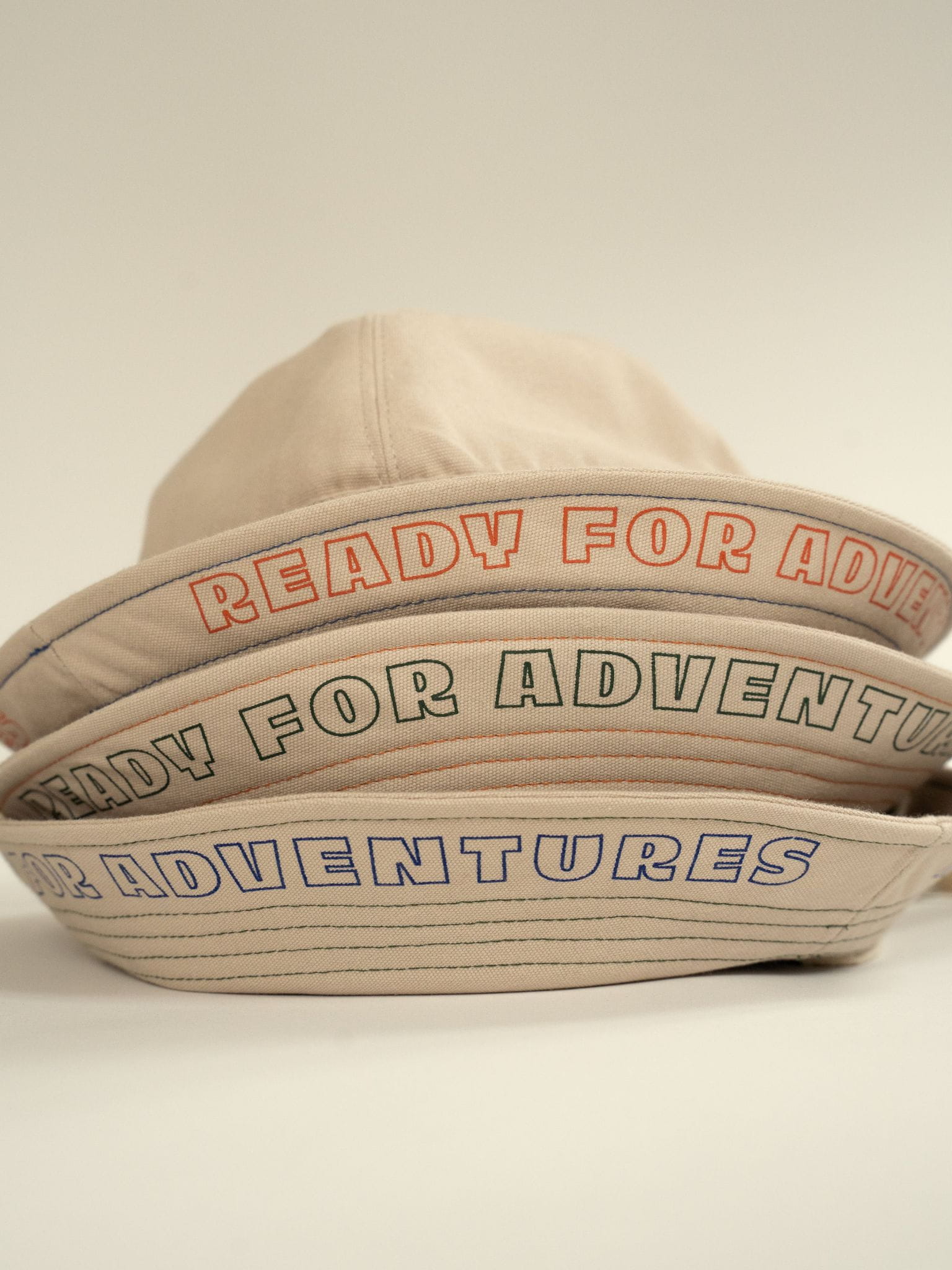 dziecięcy kapelusz beżowy bawełna organiczna bucket hat forest green mix