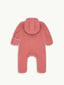 dziecięcy kombinezon wełniany cinnamon wełna merino wool jumpsuit overall tył