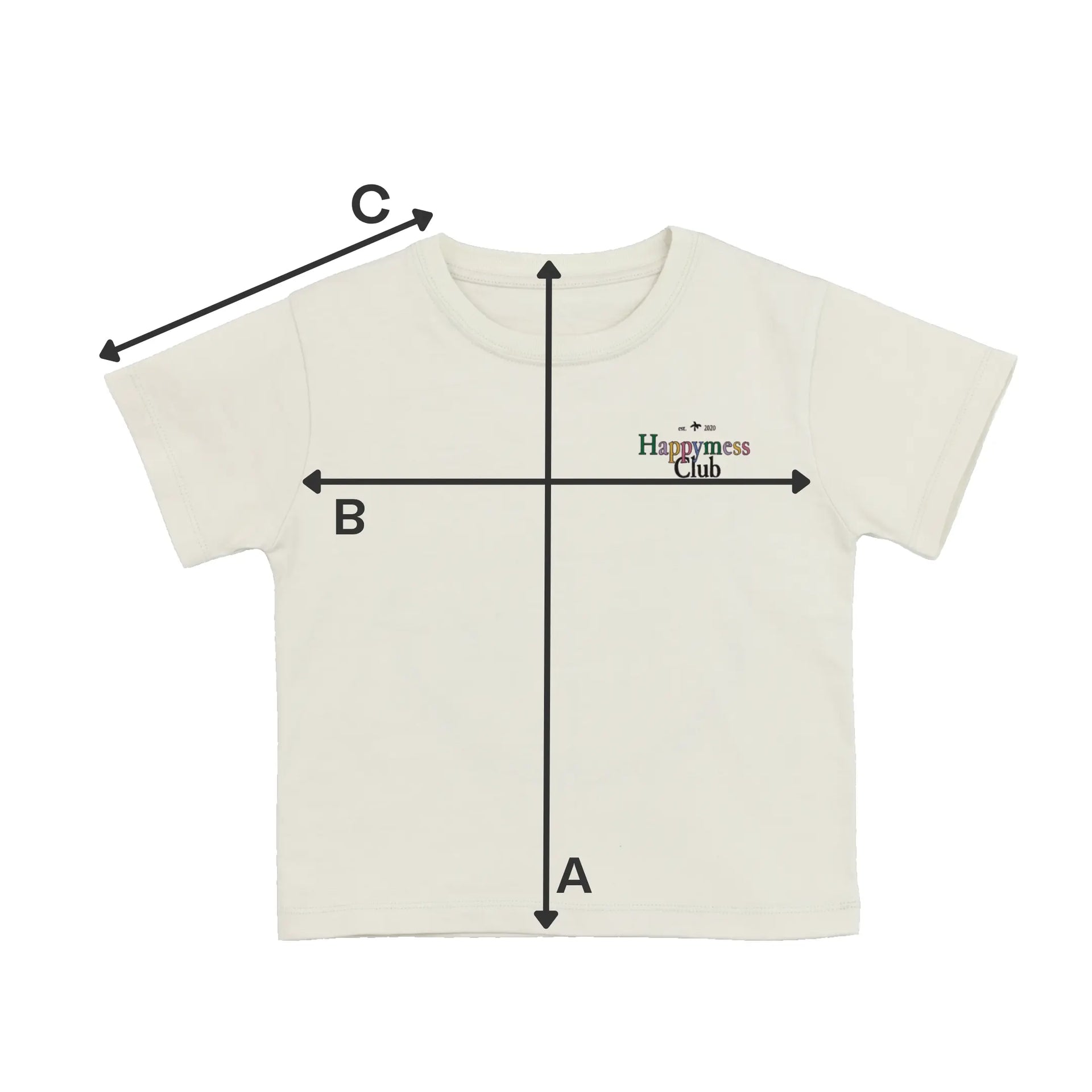 COTTON T-SHIRT - HAPPYMESS CLUB KID