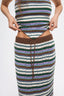 letni zestaw w paski top i midi spódnica bawełna organiczna organic cotton set skirt bio-baumwolle rock