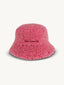 kapelusz wełniany merino unisex adult wool bucket hat dusty pink przód