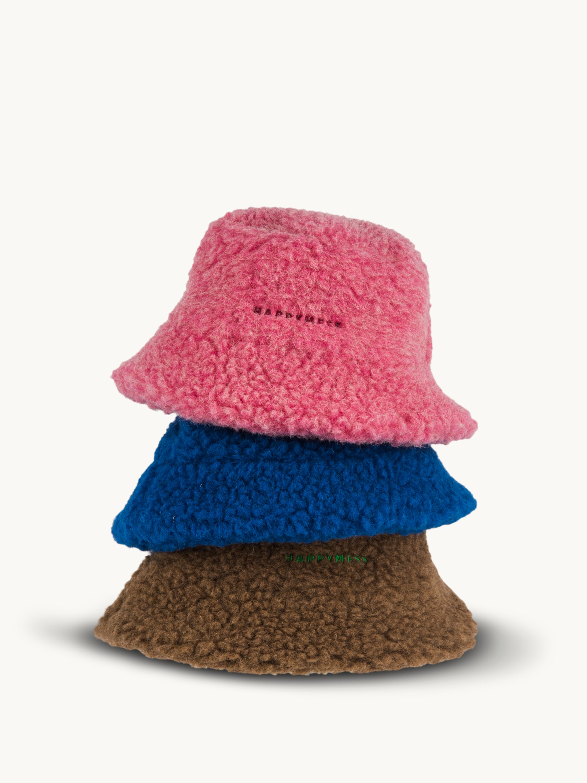 kapelusz wełniany merino unisex adult wool bucket hat dusty pink kapelusze kolory 