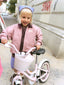 Kinder-Jeansjacke - dawn rose