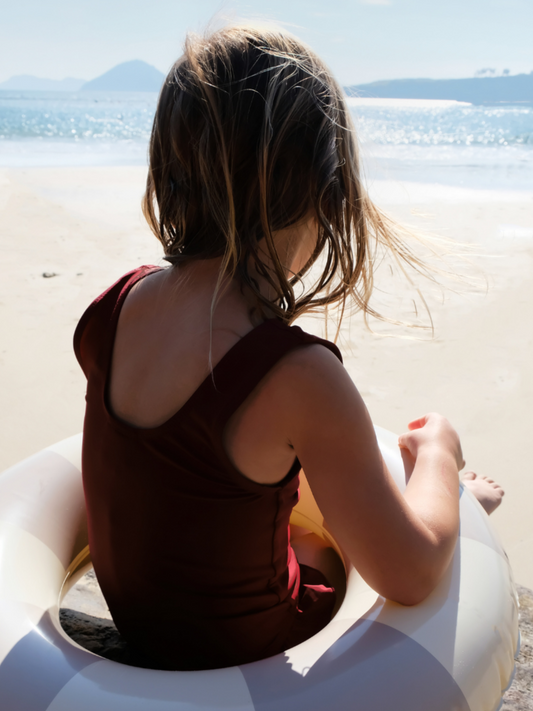 kółko do pływania wodne basen swim ring emma szare dziecko plaża