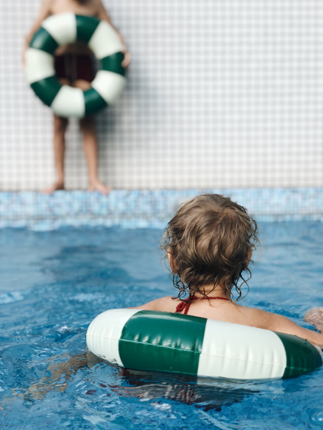 kółko do pływania wodne basen swim ring zielone oxford green basen dziecko