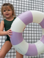 kółko do pływania wodne basen swim ring violet fioletowe dziewczynka
