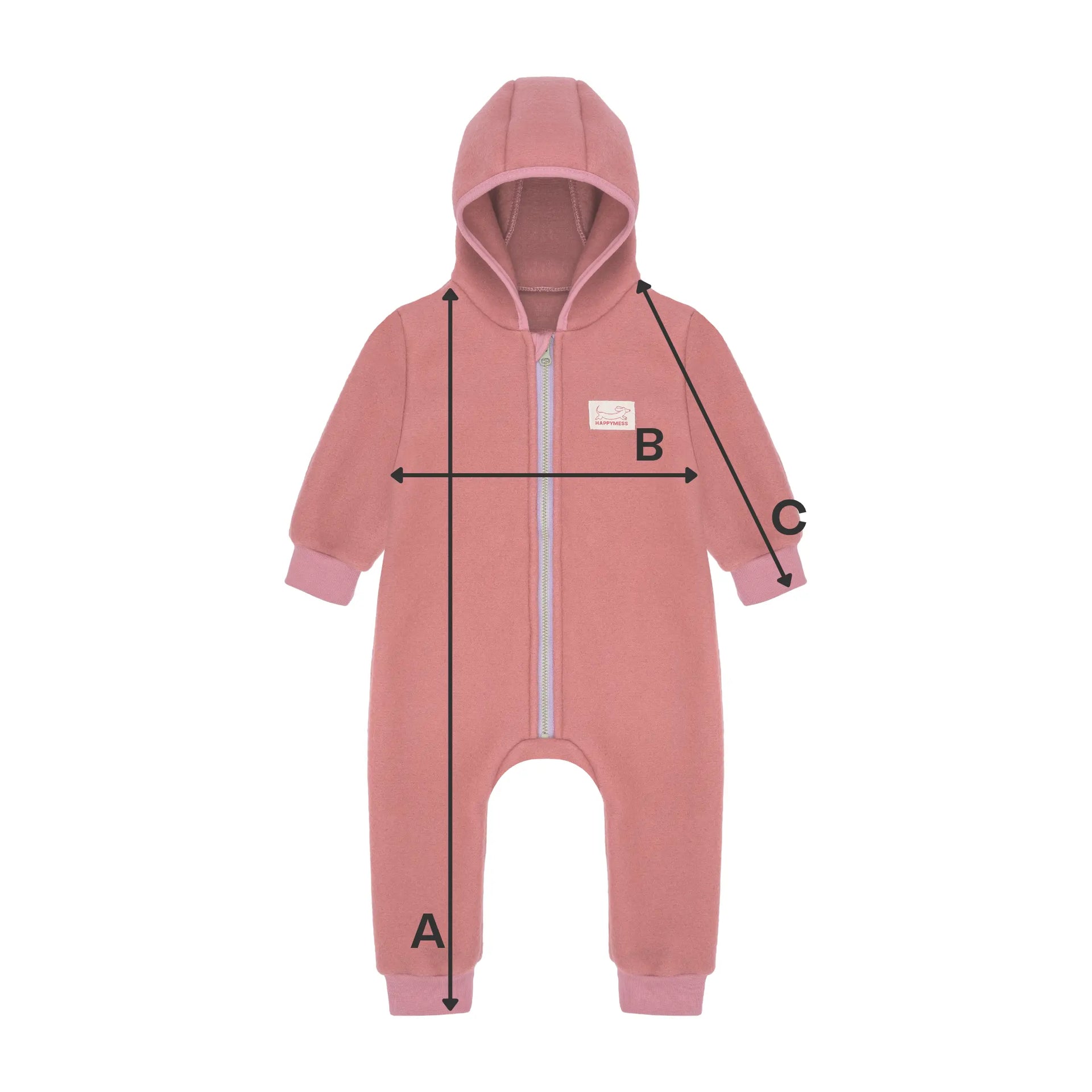 MERINO BABY OVERALL