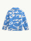 kurtka wełniana merino blue cow niebieska merino wool jacket wolljacke jacke tył 