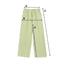 Gestreifte Leinenhose
