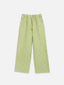 lniane spodnie w paski zestaw set zielony ice matcha linen set pants trousers bluse leinen set hose