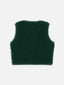 kids merino vest - moss