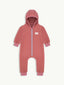 dziecięcy kombinezon wełniany cinnamon wełna merino wool jumpsuit overall przód