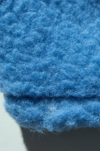 outlet kurtka bomberka ice blue lamówka