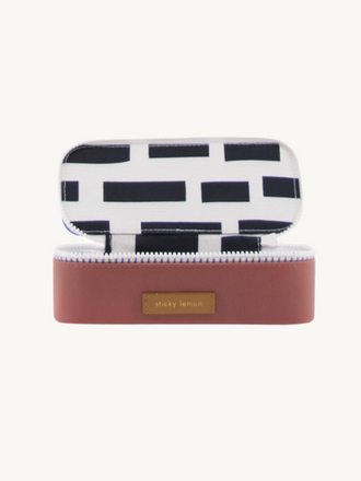 piórnik hotel brick pencil case brązowy