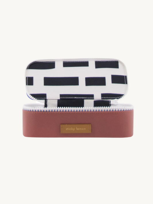 piórnik hotel brick pencil case brązowy